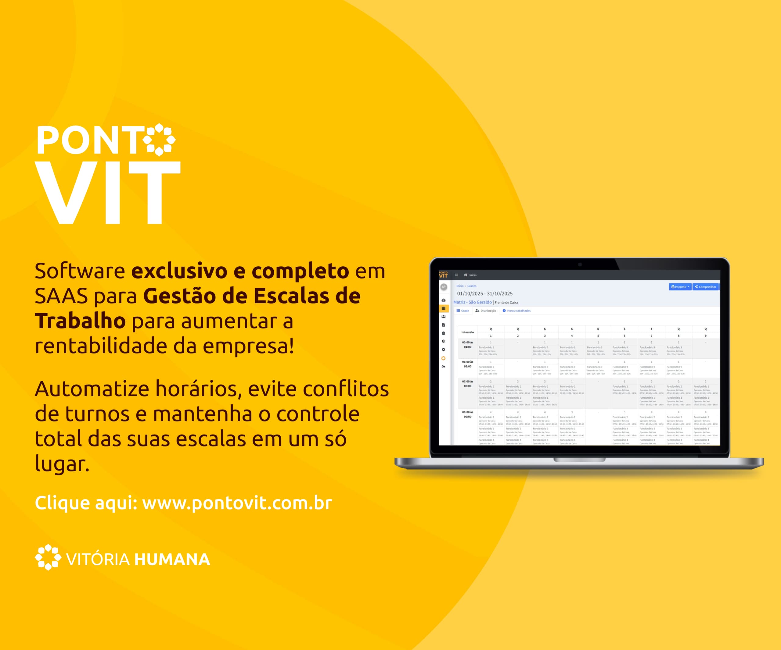 PontoVit - Gestão de Escalas de Trabalho